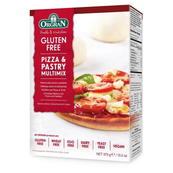 ORGRAN PIZZA AND PASTRY MULTIMIX 375 GRS