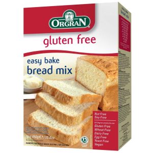 ORGRAN EASY BAKE BREAD MIX 450 GRS