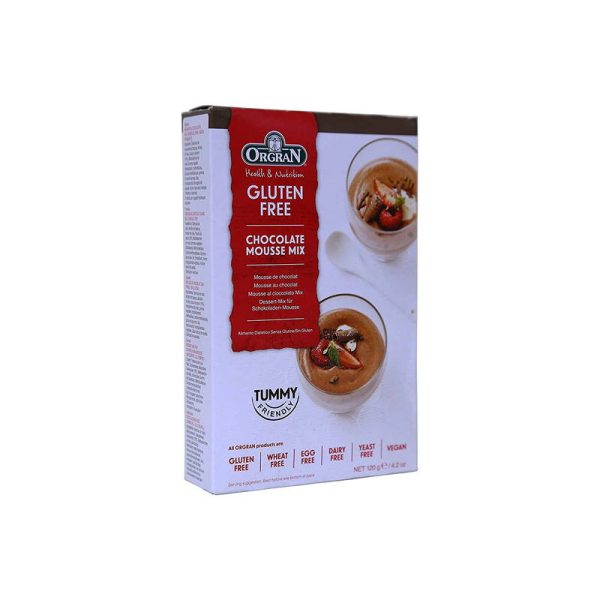 ORGRAN MOUSSE CHOCOLATE MIX 120 GRS