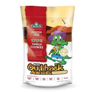 ORGRAN OUTBACK MINI ANIMALS MPACKS VANILLA 175 GRS