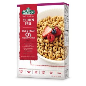 ORGRAN RICE AND MILLET O’s WILDBERRY 300 GRS