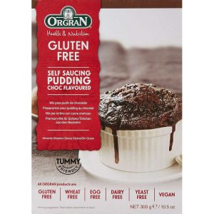 ORGRAN SELF SAUCING CHOC PUDDING MIX 300 GRS