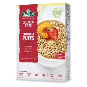 ORGRAN QUINOA PUFFS 300 GRS