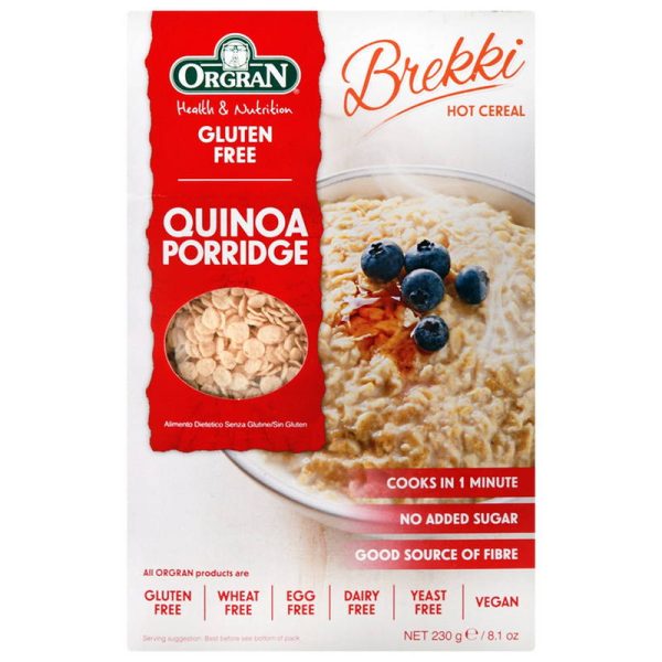 ORGRAN QUINOA PORRIDGE 230 GRS