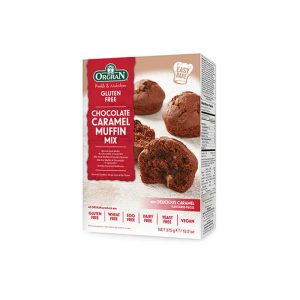 ORGRAN MUFFIN CHOCOLATE CARAMEL MIX 375 GRS
