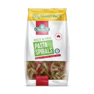 ORGRAN SPIRALS PERFECTO PASTA 300 GRS