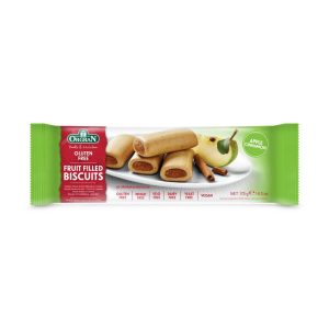 ORGRAN BISCUIT APPLE & CINNAMON FRUIT 175 GRS