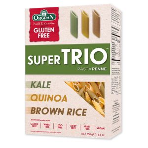 ORGRAN SUPER TRIO PASTA PENNE 250 GRS