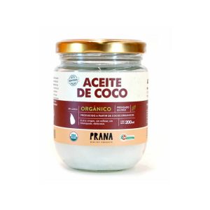 PRANA ACEITE DE COCO ORGANICO 200 ML