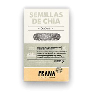 PRANA SEMILLAS DE CHIA 200 GRS