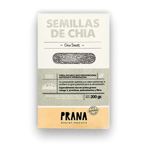 PRANA SEMILLAS DE CHIA 200 GRS