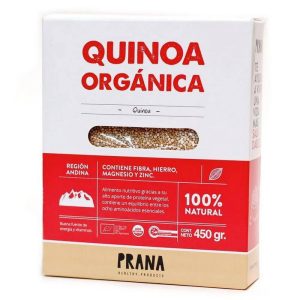 PRANA QUINOA ORGANICA 450 GRS