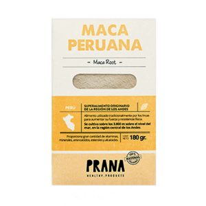 PRANA MACA EN POLVO ORGANICA 180 GRS