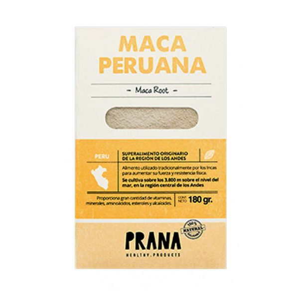 PRANA MACA EN POLVO ORGANICA 180 GRS