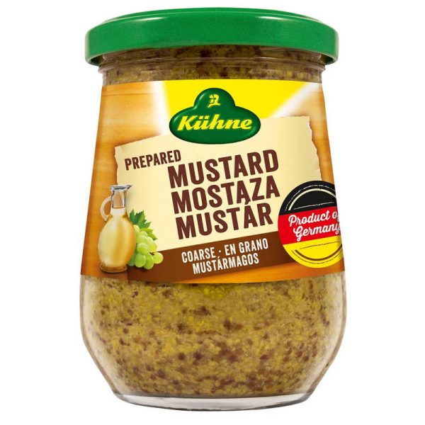 KUHNE MOSTAZA EN GRANOS 255 GRS