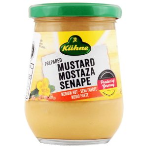 KUHNE MOSTAZA MEDIUM HOT 255 GRS