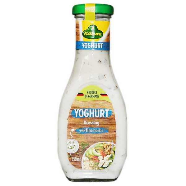 KUHNE SALAD DRESSING YOGHURT 250 ML