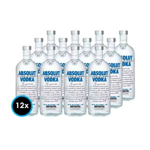 ABSOLUT BLUE 1 LT. X 12 R.BRANCO