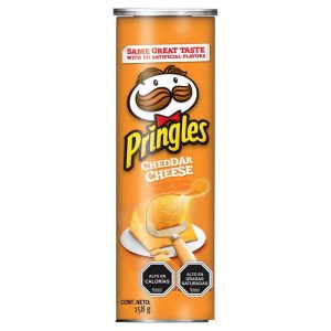 PRINGLES CHEDDAR 158 GRS.