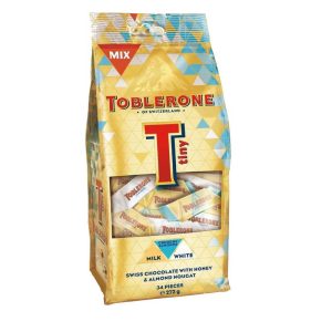 TOBLERONE TINY CRUNCHY ALMOND BAG 240 GR.