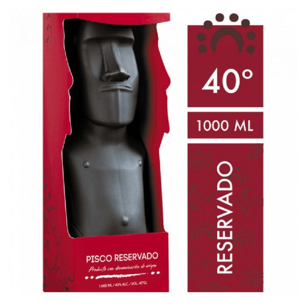 CAPEL PISCO RESERVADO 40* MOAI 1 LT.