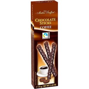 MT DARK CHOCOLATE STICKS W/COFFEE 75 GRS