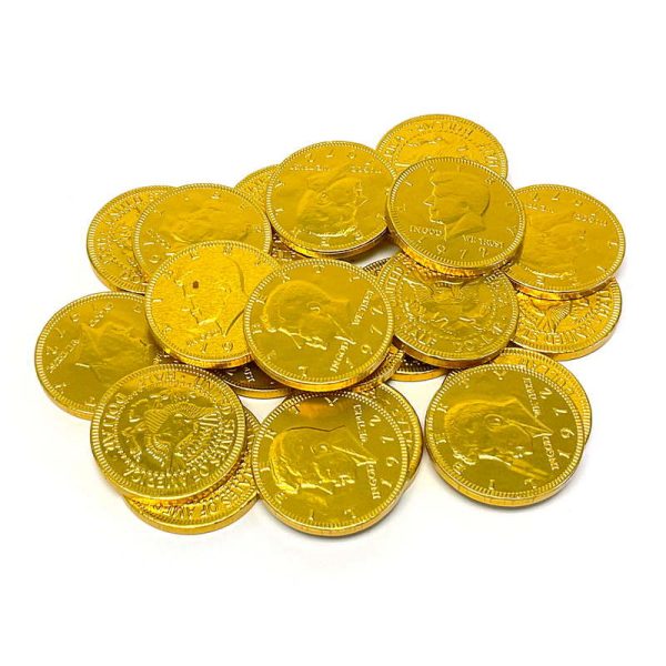 MT GOLD COINS CHOCOLATE W/MILK 21.5 GRS