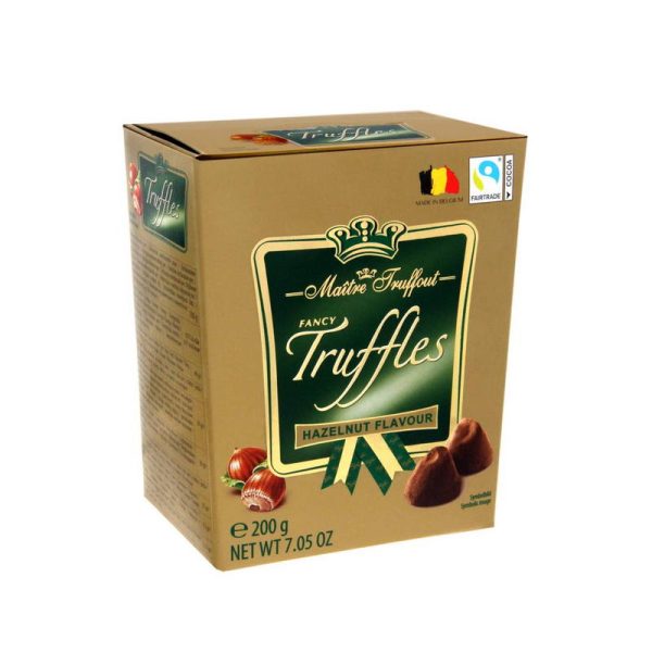 MT FANCY TRUFFLES W/HAZELNUT 100 GRS