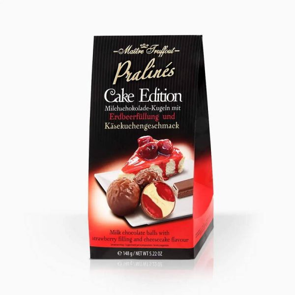 MT PRALINE CAKE ED STBRRY & CHEESECAKE 148 GRS