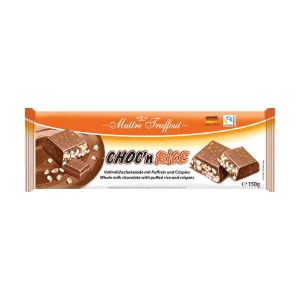 MT CHOCOLATE W/RICE CHOC'N RICE 150 GRS