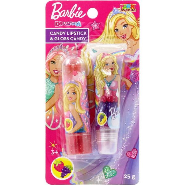 MT BARBIE LOLLIPOPS IN LIPSTICK 5 GRS