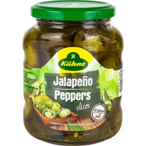 KUHNE JALAPEÑOS 370 GRS
