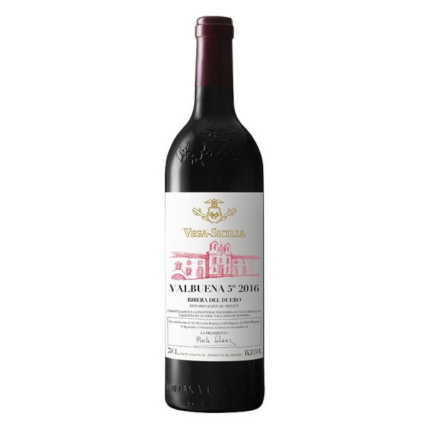VEGA SICILIA VALBUENA 5° 2016 TINTO 1,5 LT.