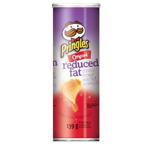 PRINGLES REDUCED FAT 140 GRS.