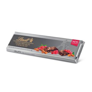 LINDT TABLET DARK BERRY ALMOND 300 GRS.