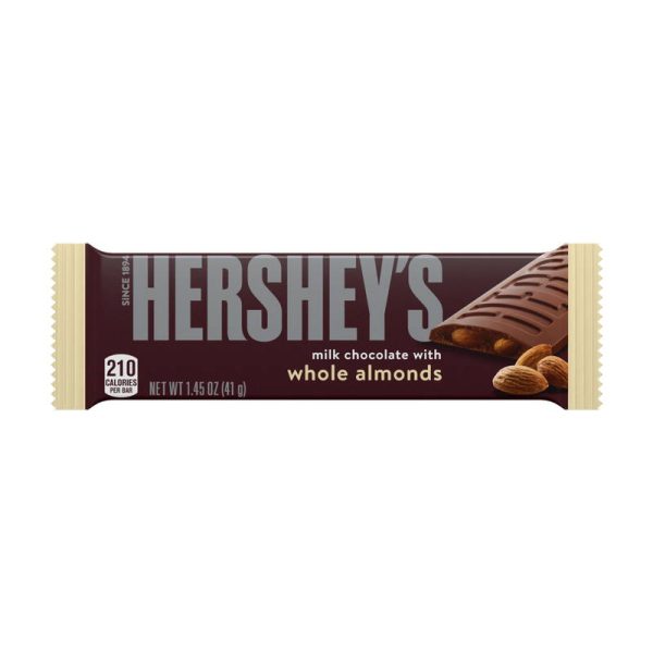 HERSHEY`S ALMOND REG 41.1GRS 36