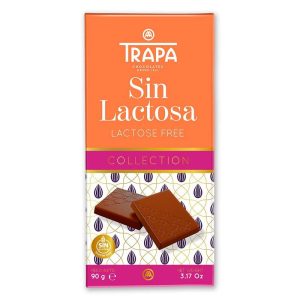 TRAPA TABLETA CHOC C/LECHE SIN LACTOSA 100GR