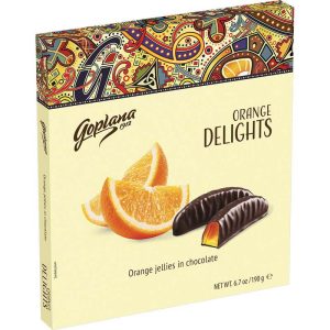 GOPLANA BOMBON DELIGHTS RELLENO C/NARANJA 190 GRS