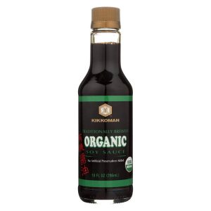 KIKKOMAN SALSA DE SOYA ORGANICA 296 ML
