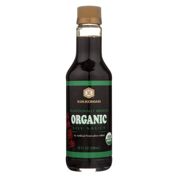 KIKKOMAN SALSA DE SOYA ORGANICA 296 ML