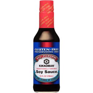 KIKKOMAN SALSA DE SOYA GLUTEN FREE 296 ML