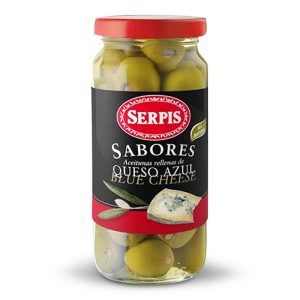 SERPIS ACEITUNAS C/ QUESO AZUL 235 GRS