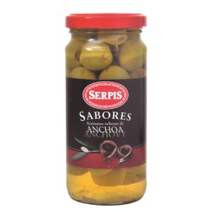 SERPIS ACEITUNAS C/ ANCHOAS 235 GRS