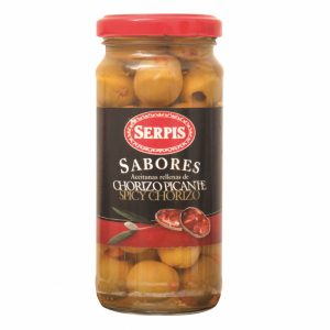 SERPIS ACEITUNAS C/CHORIZO 235 GRS