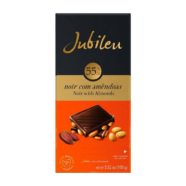 JUBILEU DARK 55% MINT 100G.