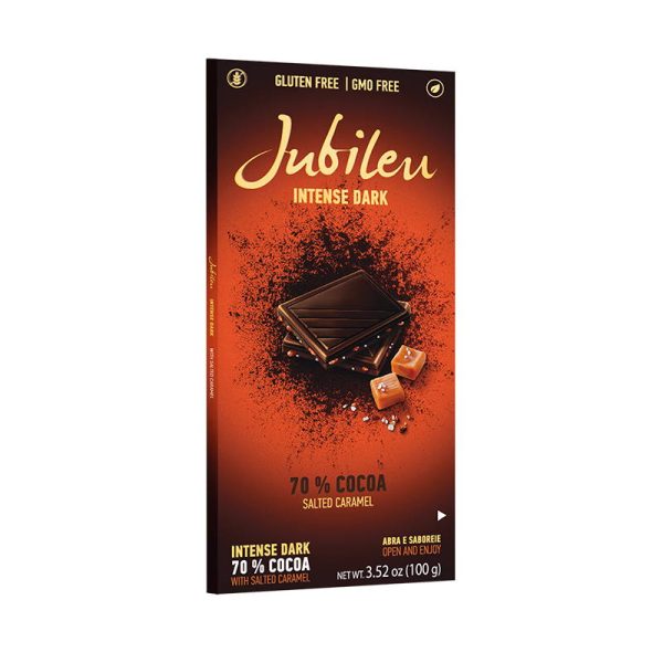 JUBILEU DARK SALTED CARAMEL 100G.