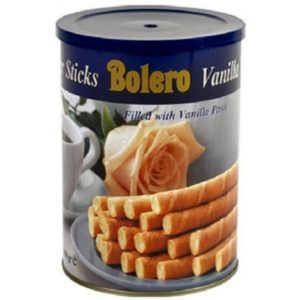 BOLERO WAFER STICKS VAINILLA 400 GRS