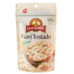EMIGRANTE MANI REP TOSTADO S/SAL DP DFA 100 GRS