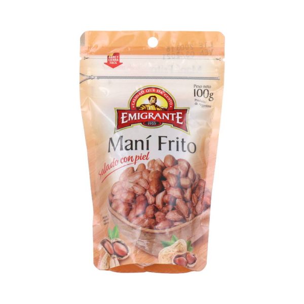EMIGRANTE MANI REP FRITO C/SAL DP DFA 100 GRS