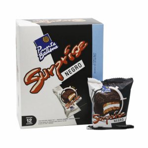 PUNTA BALLENA ALFAJOR SURPRISE NEGRO X 12